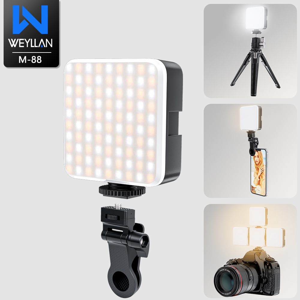 Photography Lighting Brands - WEYLLAN M-88 2000mAh LED ビデオライト 3