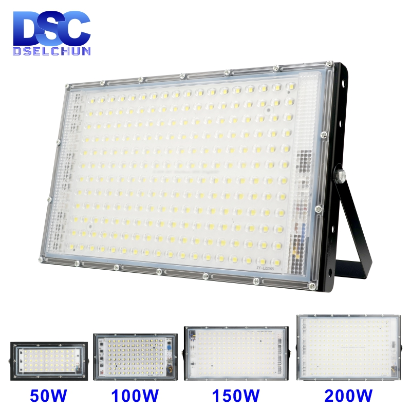 Photography Lighting Uk - 1/2/3個110v 220v ledフラッドライト50ワット100ワット150ワット200ワット屋外投光照明IP65防水壁ランプリフレクターled街路灯