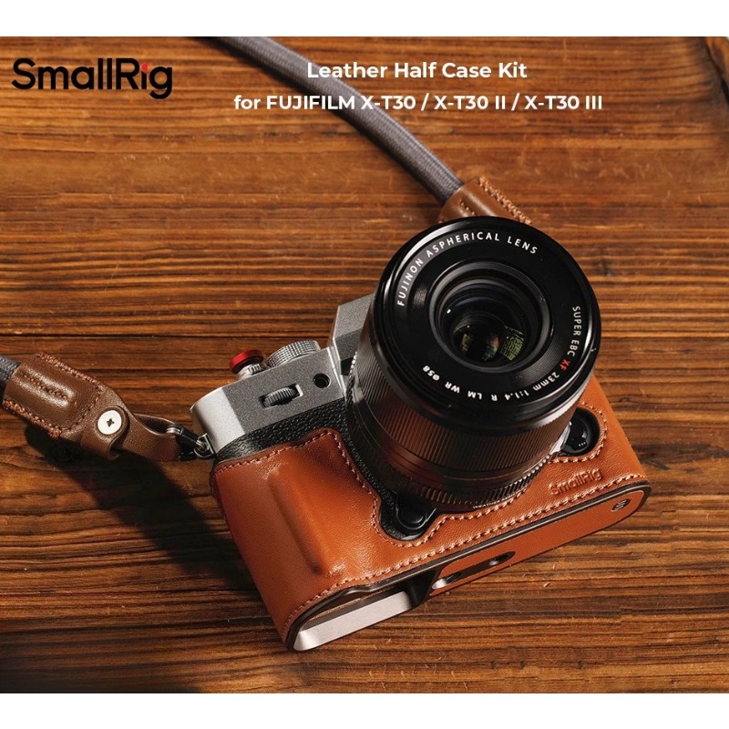 Fujifilm Camera X-T30 Ii - SmallRig レザー ハーフケース キット 5670 富士フイルム