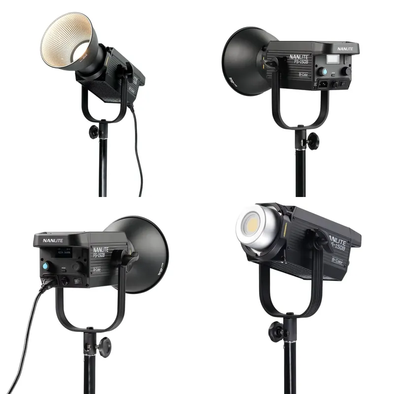 Photography Lighting Brands - ブランドFS-150B 175W バイカラースポットライト AC電源 LEDモノライト リフレクター付き
