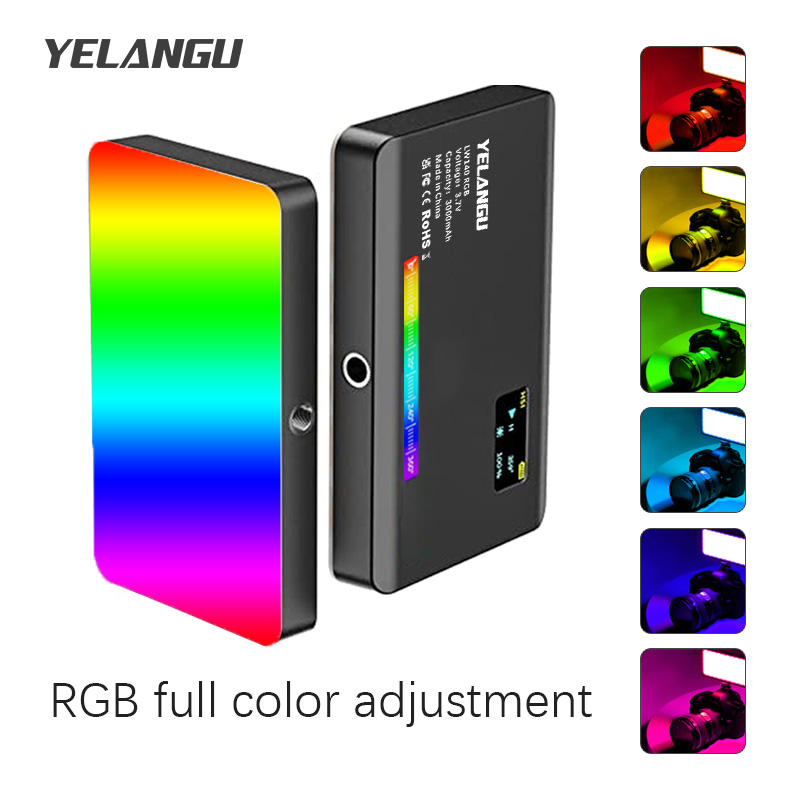 Photography Lighting Styles - LEDフォトスタジオランプ,YELANGU-RGB/2500 K,ランプ,調光可能,写真およびライブビデオ用,w140