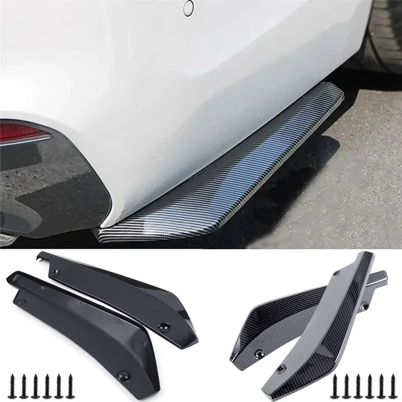 Diffusion Material Roll - ユニバーサルカーフロントリアバンパーストリップリップスポイラーディフューザースプリッタースクラッチプロテクターカーボンファイバーウィングレットサイドスカートエクステンション