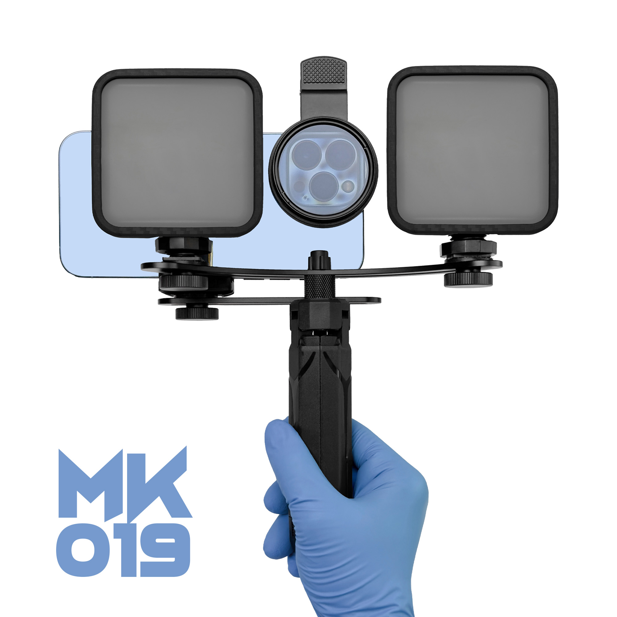Photography Lighting Tool - HERA 写真撮影ライト MK019 写真やビデオ用のフィルランプ 懐中電灯比色ツール MK-019