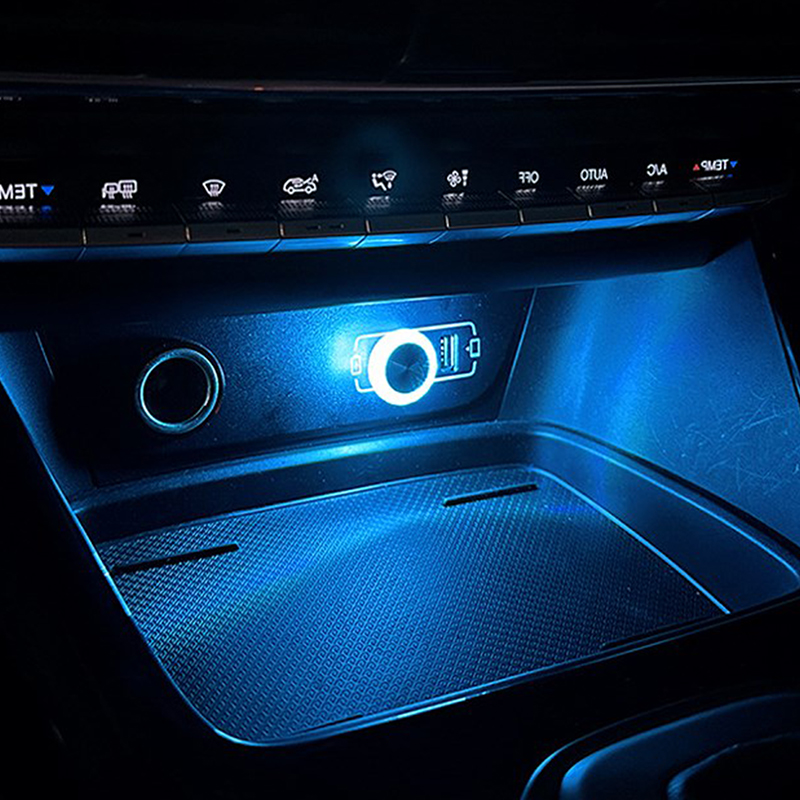 Interior Photography Lighting - ポータブル車 USB アンビエントライトミニ LED 装飾雰囲気ランプ自動車インテリア環境ライトコンピュータライトプラグプレイ