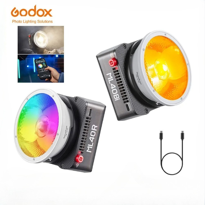 Godox ML40R 40W ポケットLEDビデオライト、 - Photography Lighting Placement のレビューと価格