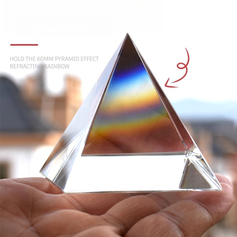40 ミリメートル/60 ミリメートル四角錐プリズムクリスタ - Lighting Glass Photography のレビューと価格