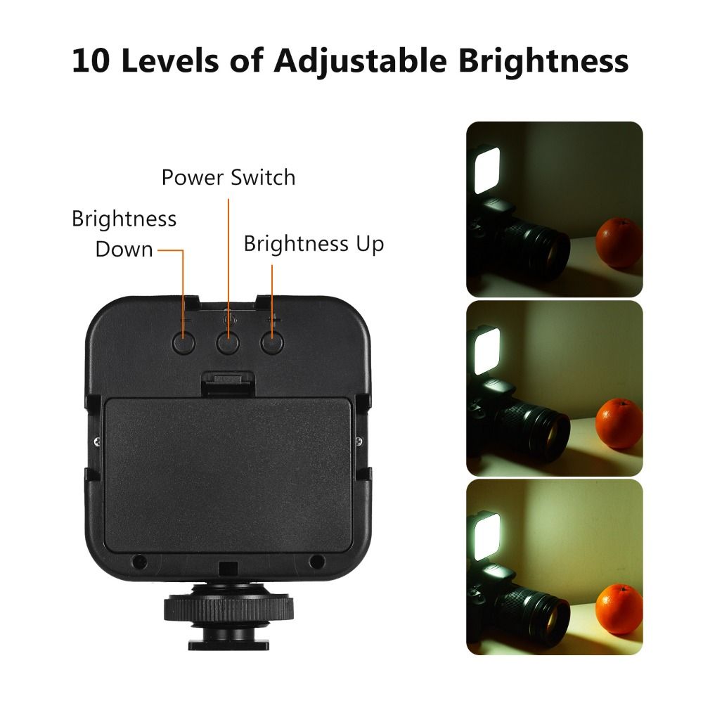 ポータブル写真撮影ホットシューマウントアダプター 6500K - Photography Lighting Brands のレビューと価格