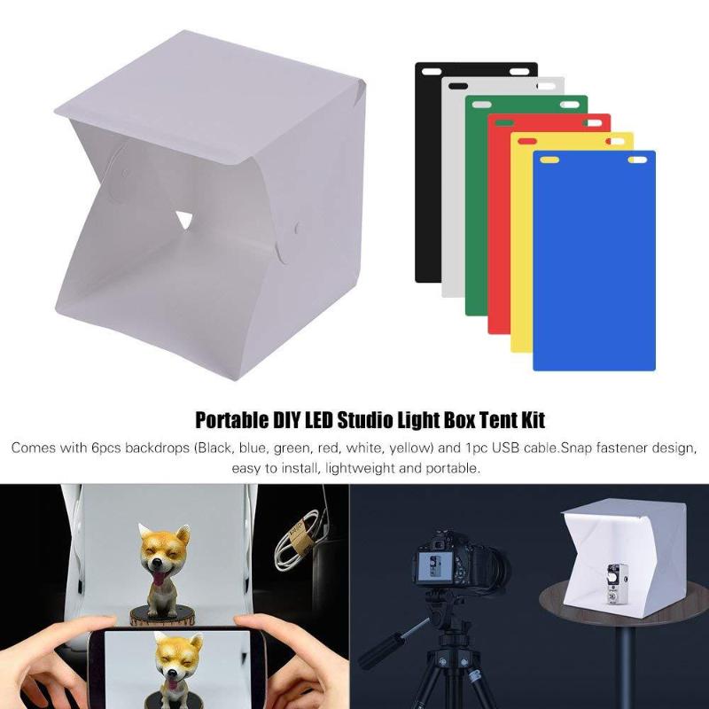 【C】ポータブルLEDフォトスタジオライトボックス折りたたみ - Photography Lighting Styles のレビューと価格