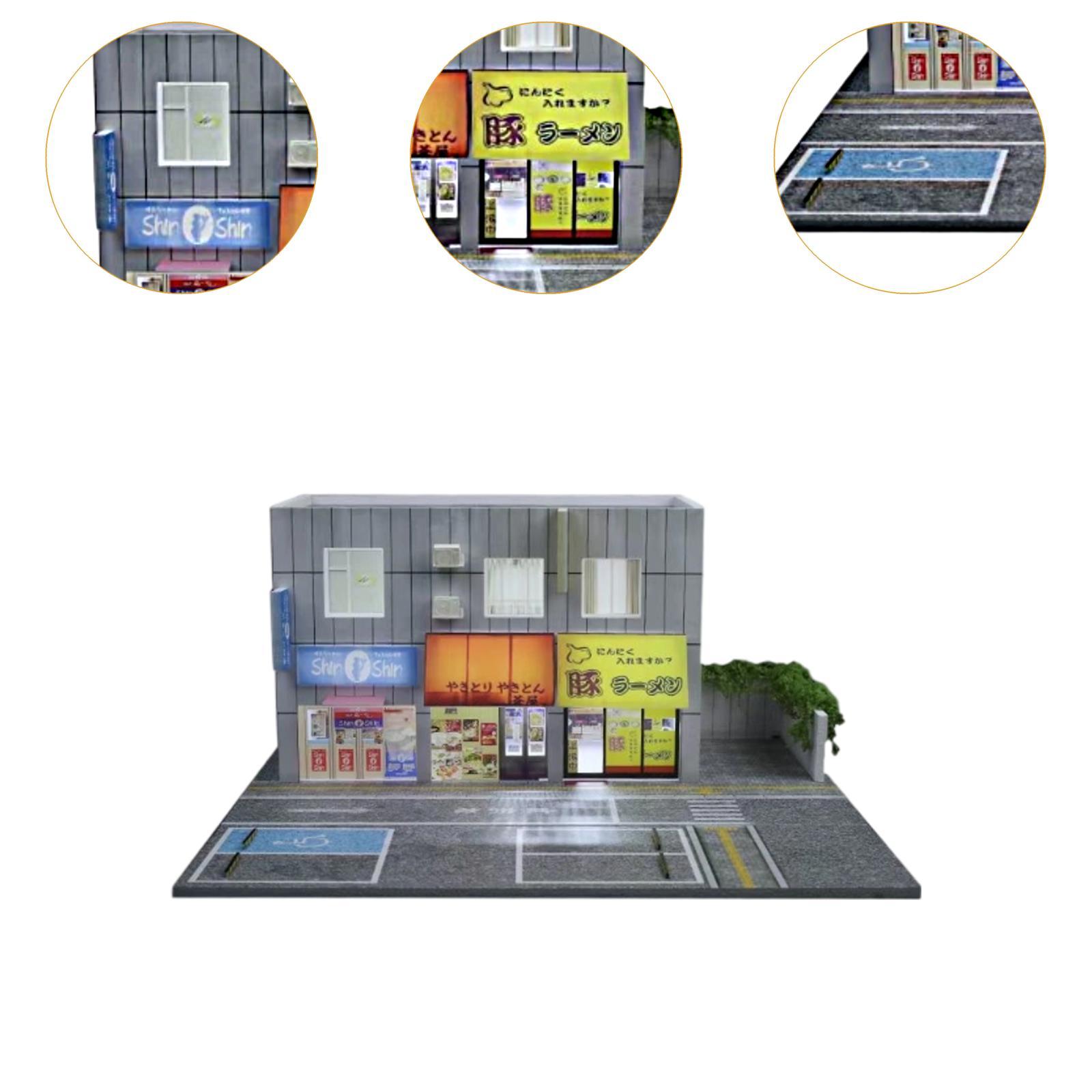 1/64スケール ミニチュアシーンモデル LEDライト付き  - Photography Lighting Simulation のレビューと価格