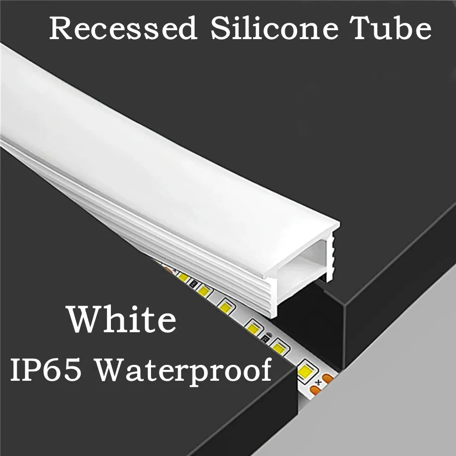 凹型白シリコンチューブ LED ネオンライト柔軟なロープチャ - Diffusion Material Roll のレビューと価格