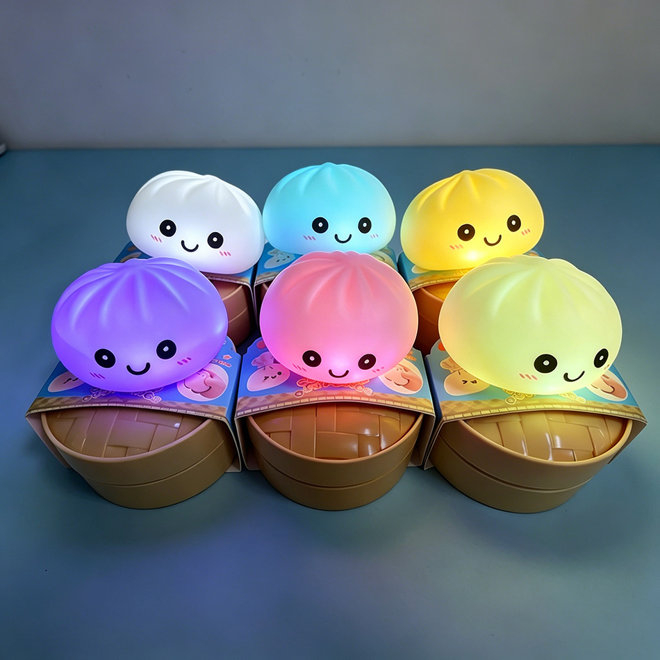 美的LEDバンナイトライト、柔らかいシリコン製スクイーズ玩具 - Food Photography Natural Lighting のレビューと価格