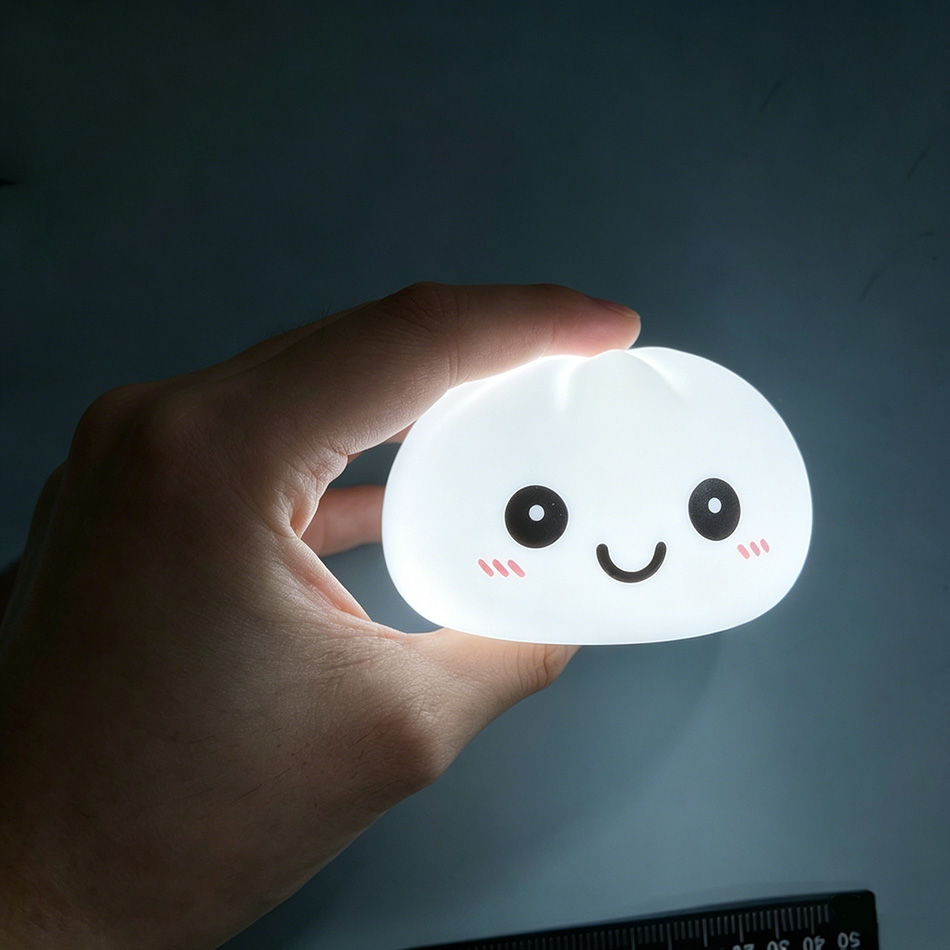 美的LEDバンナイトライト、柔らかいシリコン製スクイーズ玩具 - Food Photography Natural Lighting のレビューと価格