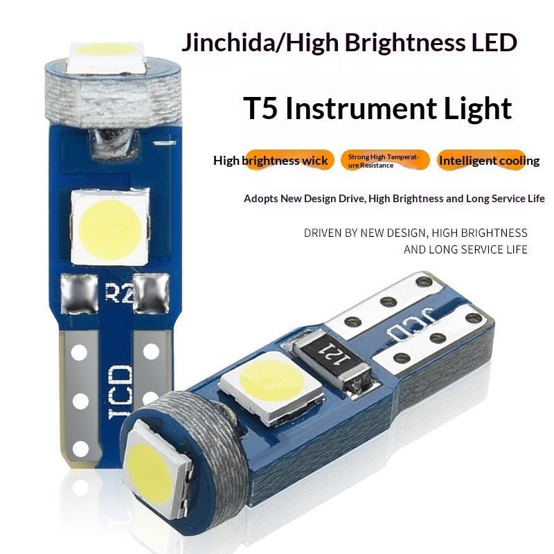 10 個 T5 LED 電球 Canbus W3W 74 2 - Interior Photography Lighting のレビューと価格