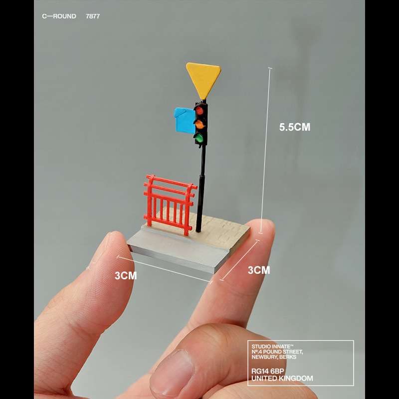 1:64 シミュレーション信号機手すりミニチュアアクションフ - Photography Lighting Simulation のレビューと価格
