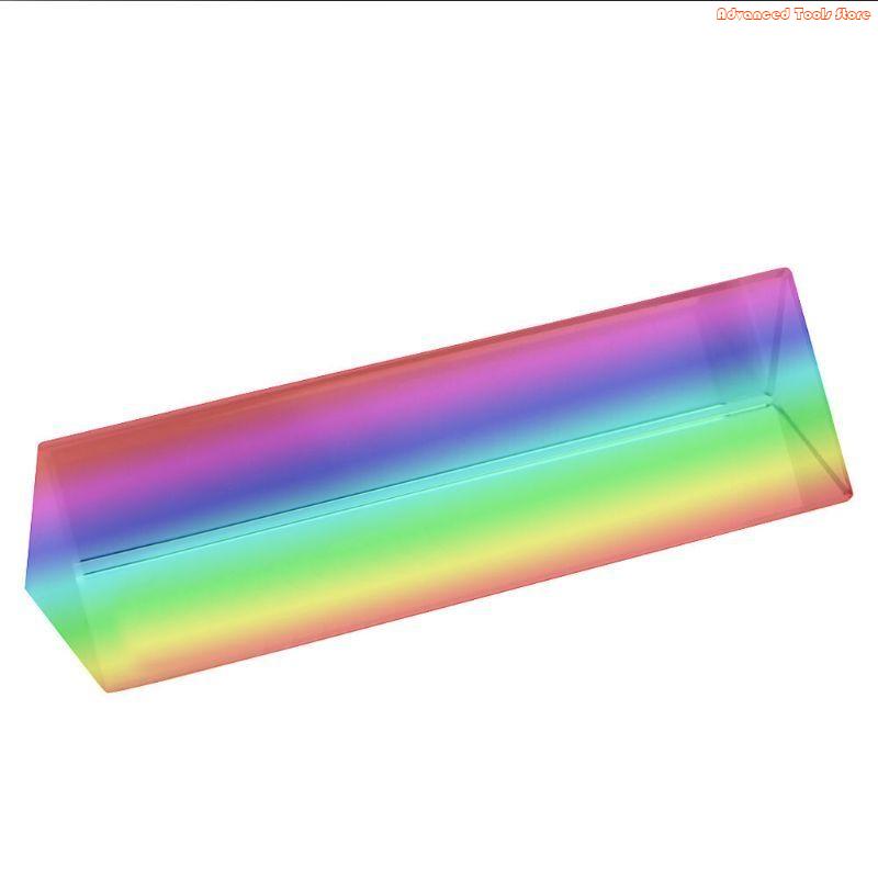 10CM 光学ガラストリプル三角プリズム物理屈折光スペクトル - Lighting Glass Photography のレビューと価格