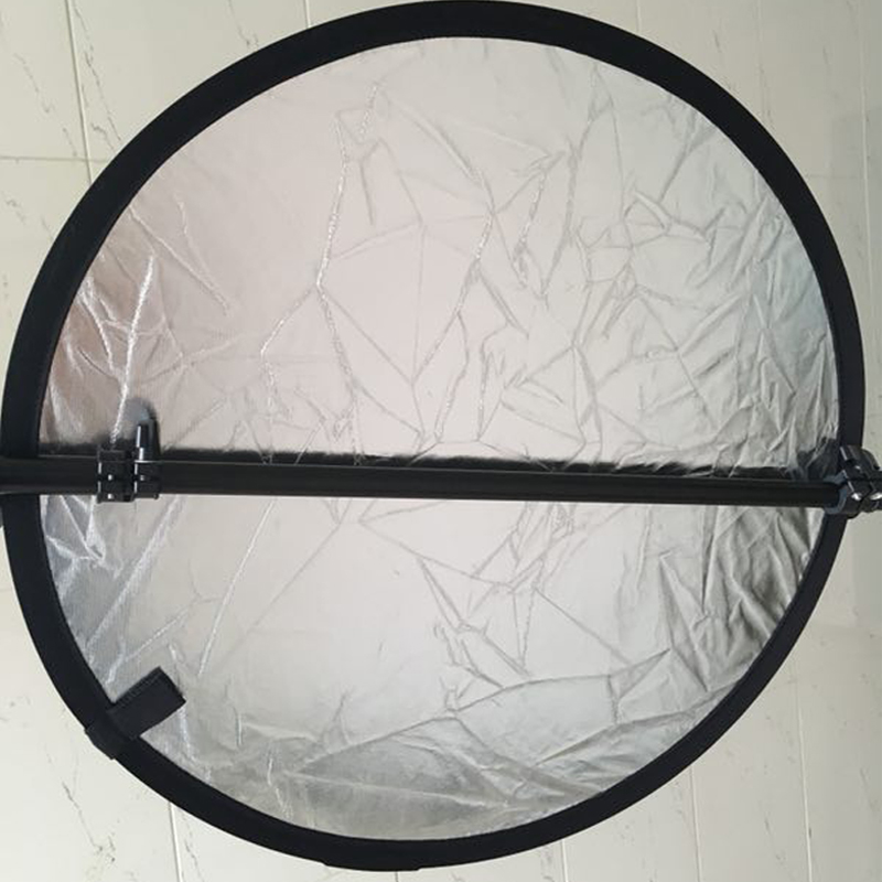 23インチ（60cm）2in1リフレクター、丸型フラッシュ撮 - Reflector Disc Silver のレビューと価格