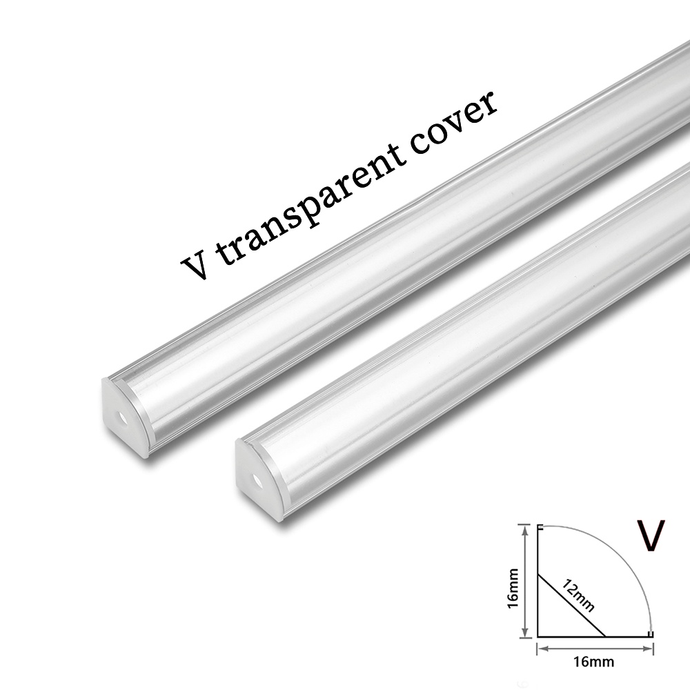50cm アルミチャンネル LED ストリップ用 U V ス - Diffusion Material Roll のレビューと価格