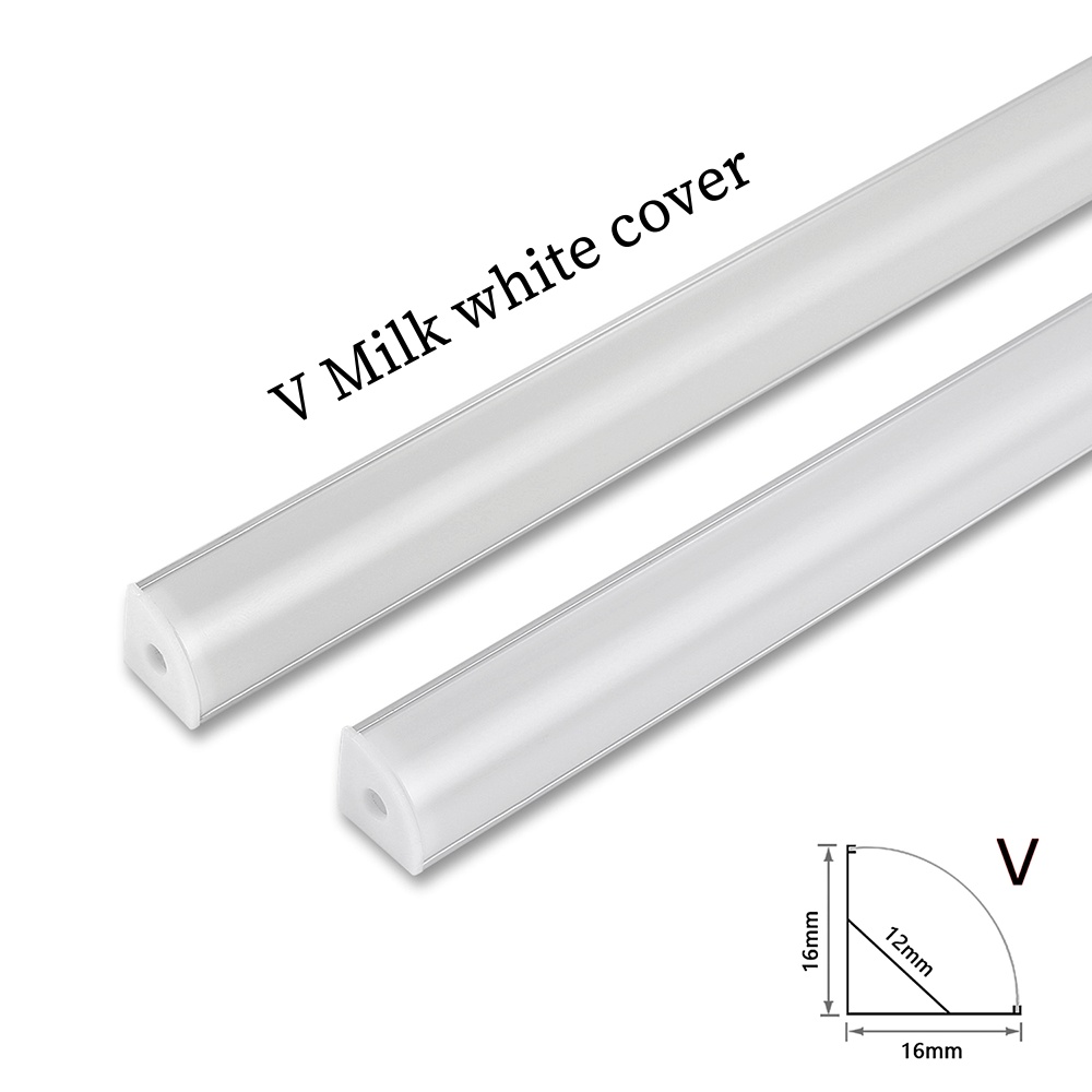 50cm アルミチャンネル LED ストリップ用 U V ス - Diffusion Material Roll のレビューと価格