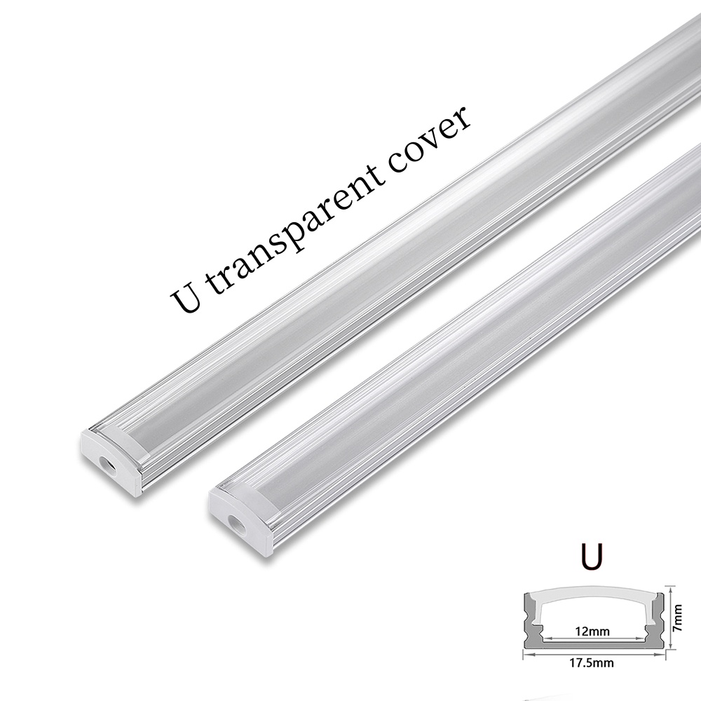 50cm アルミチャンネル LED ストリップ用 U V ス - Diffusion Material Roll のレビューと価格