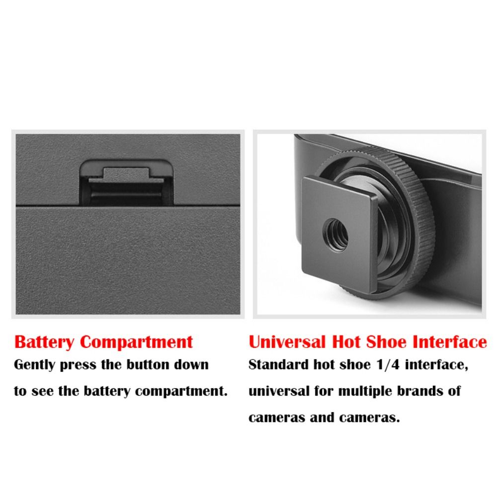 調光可能なフィルインライト USB 充電ホットシューマウント - Photography Lighting Brands のレビューと価格