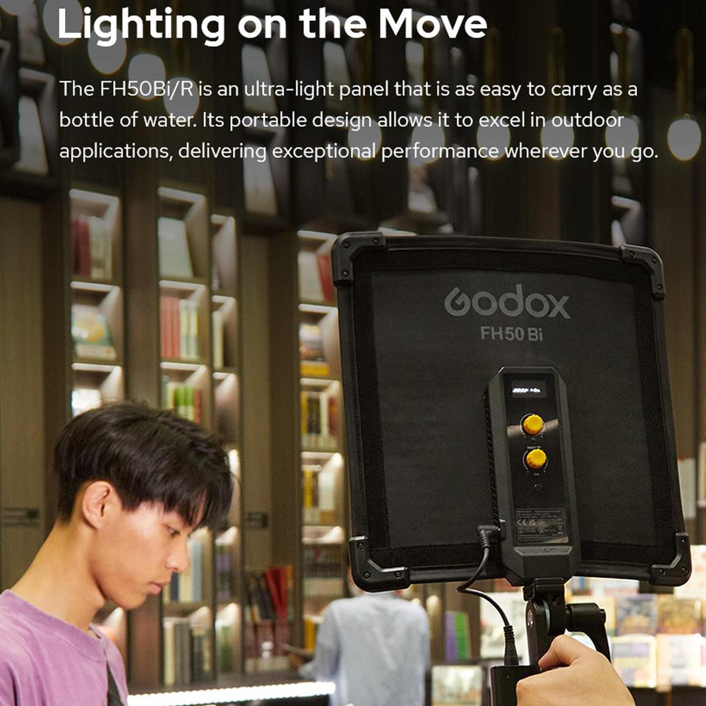 ゴドックス FH50Bi FH50R フレキシブルハンドヘル - Photography Lighting Portrait のレビューと価格