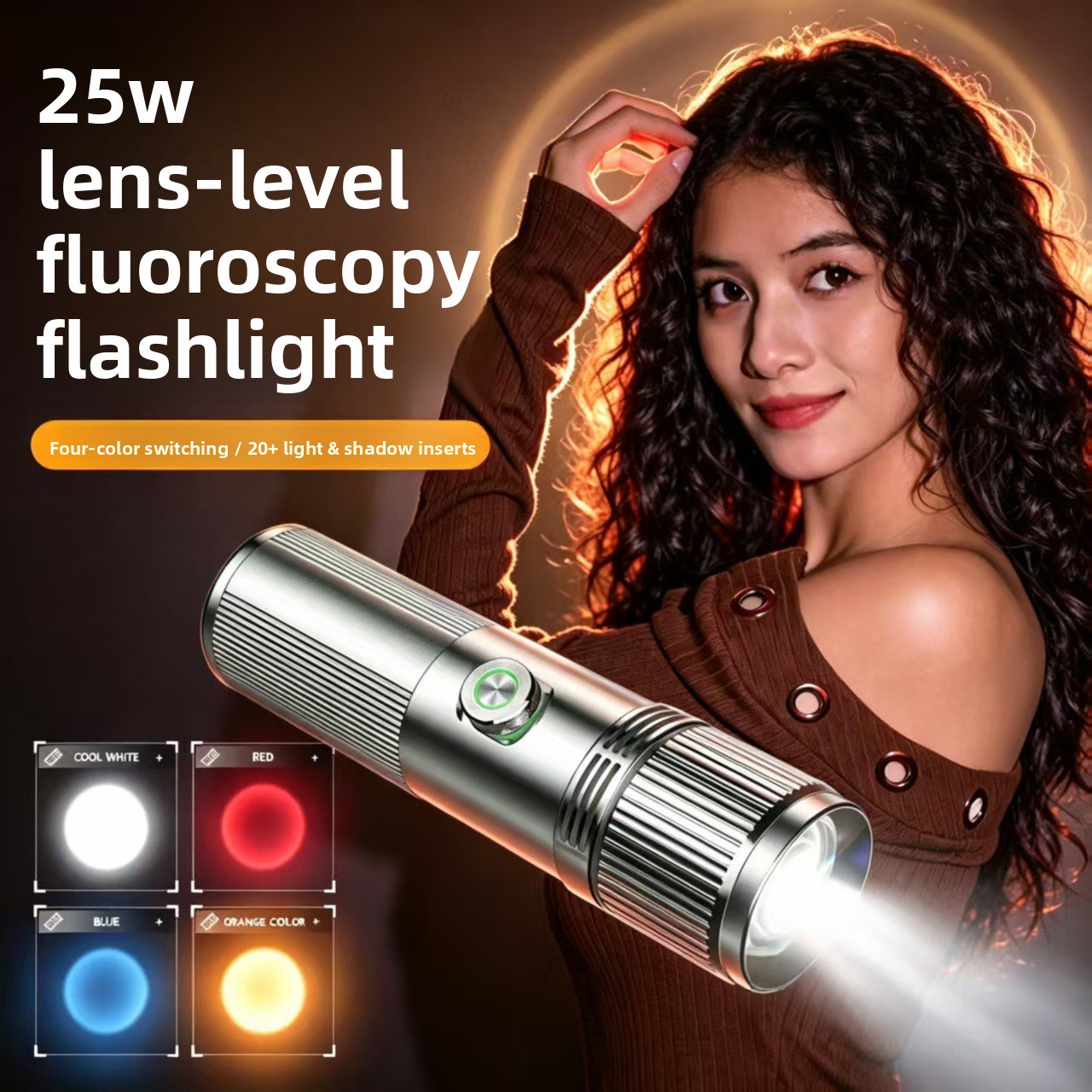 25W写真用フラッシュライト、輪郭照明、ヘアコントラストライ - Photography Lighting Brands のレビューと価格