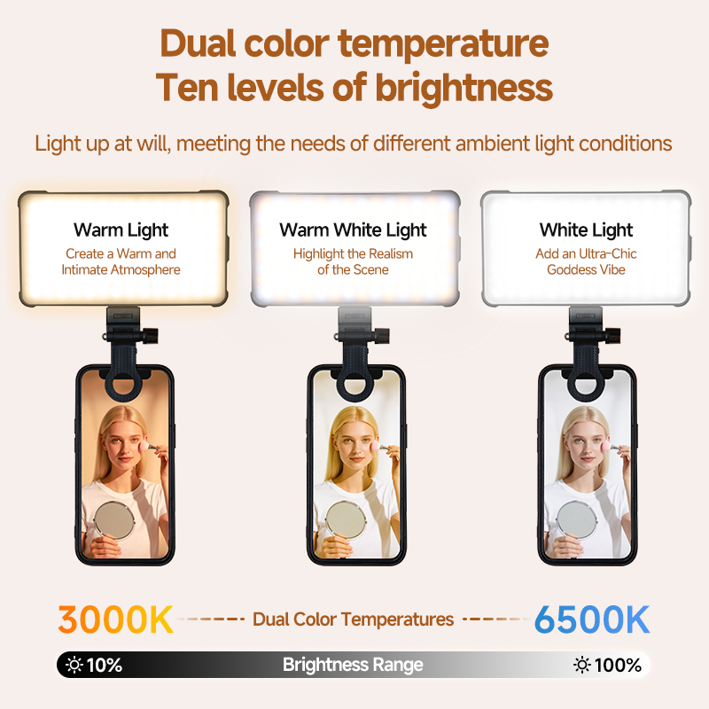 RGB LEDビデオライト、ストレートポケット撮影用照明クリ - Photography Lighting Tool のレビューと価格