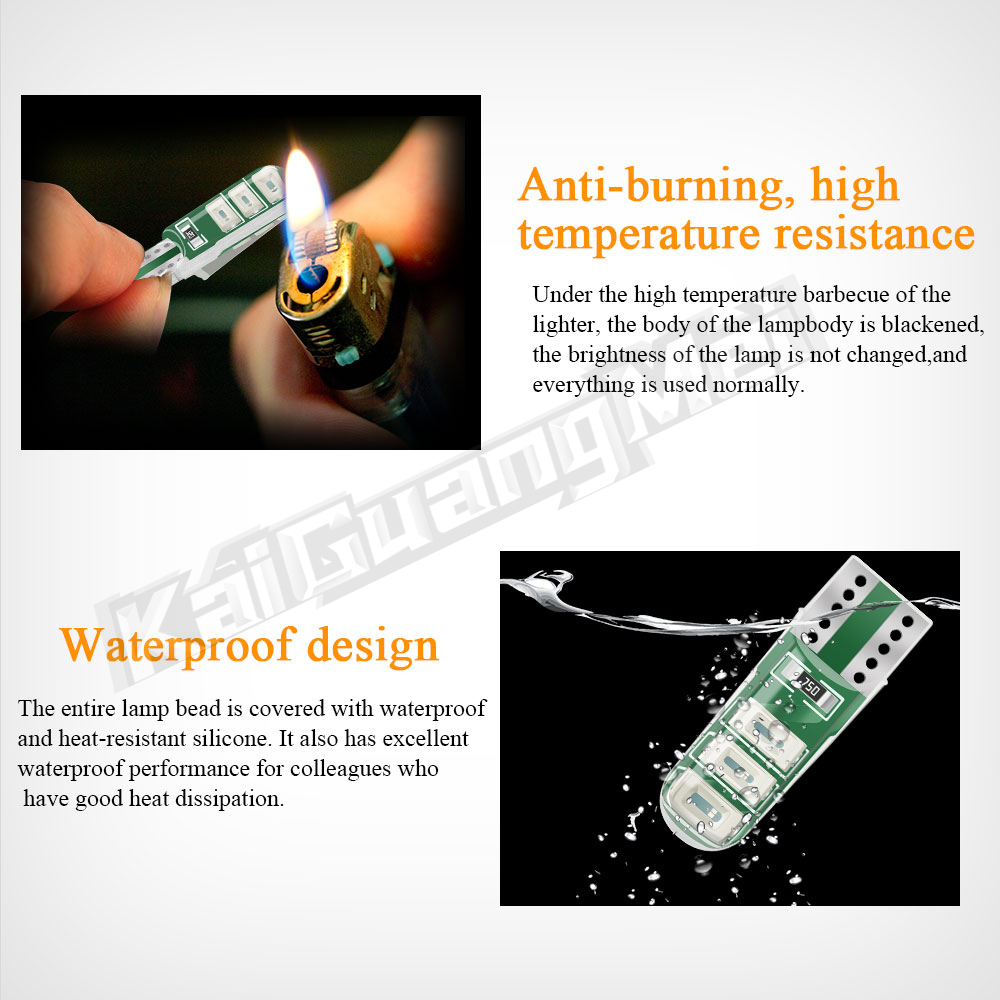 2/10 個 T10 W5W LED ライト Canbus  - Interior Photography Lighting のレビューと価格