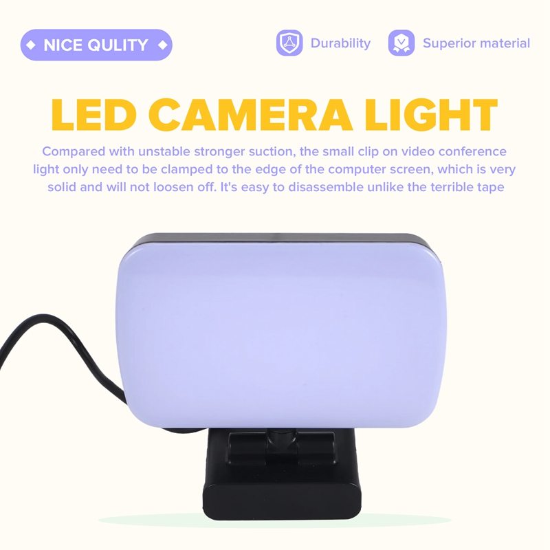 ミニビデオライト、会議用ウェブカメラ、Vlog撮影用フィルラ - Photography With Lighting のレビューと価格
