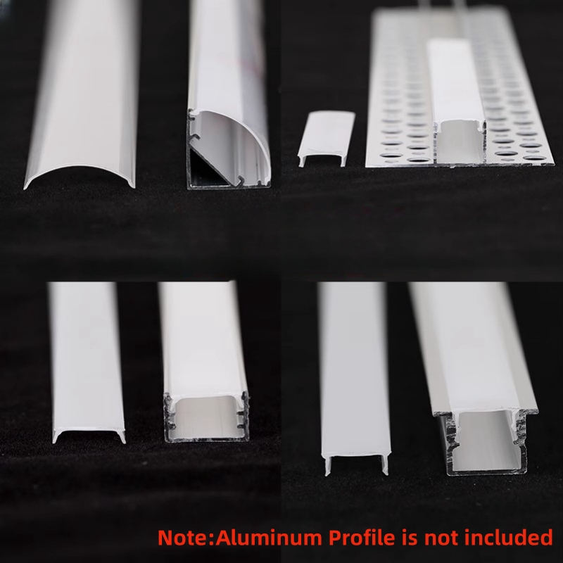 15 メートル/30 メートル黒/白 LED アルミプロファ - Diffusion Material Roll のレビューと価格