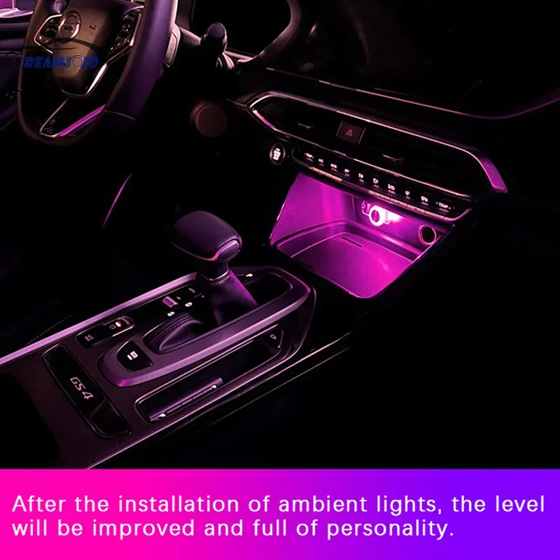 新車ミニ LED 装飾 USB アンビエントライトプラグプレ - Interior Photography Lighting のレビューと価格