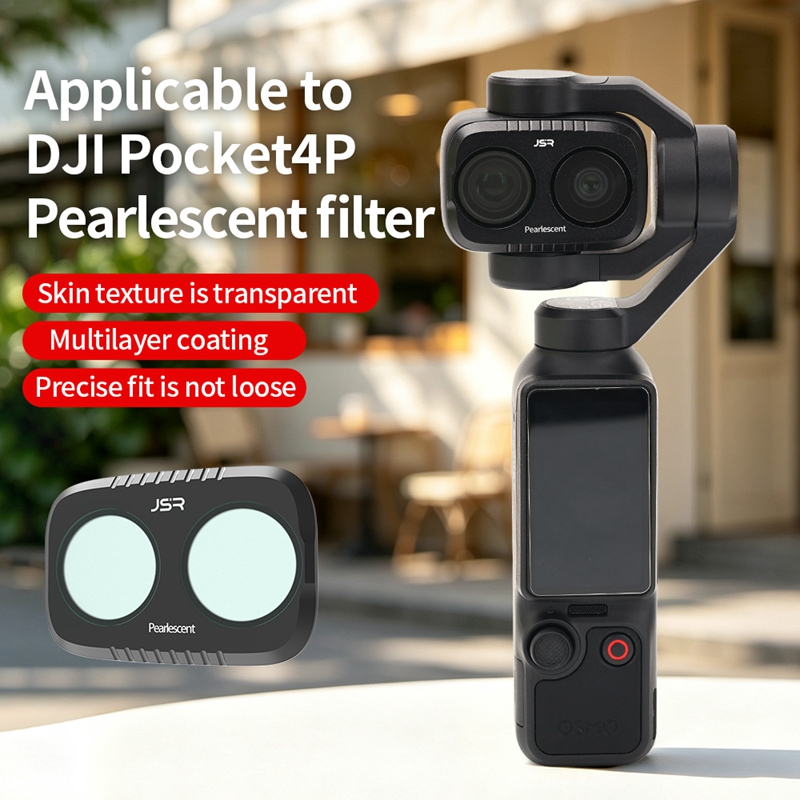 DJI Osmo Pocket 4P カメラレンズ磁気真珠光 - Lighting Glass Photography のレビューと価格