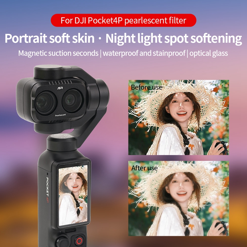DJI Osmo Pocket 4P カメラレンズ磁気真珠光 - Lighting Glass Photography のレビューと価格