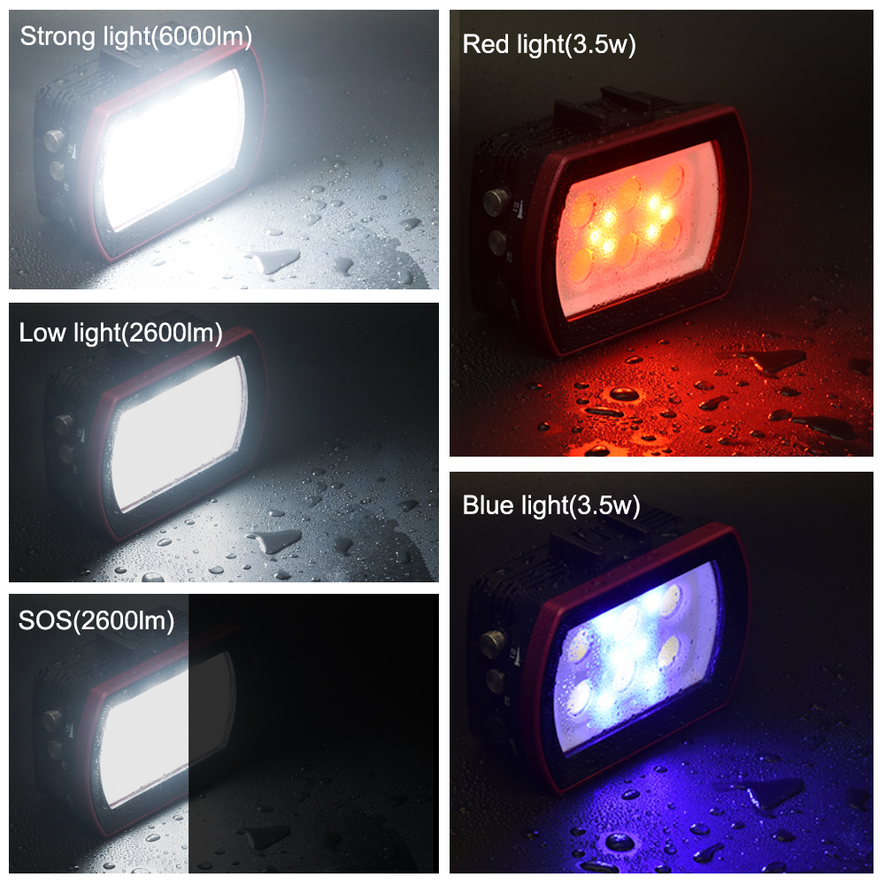 写真撮影 SL-22 LED ダイビングライト水中フィルイン - Photography Lighting Brands のレビューと価格
