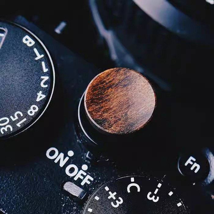 カメラ木製シャッターリリース木製ボタンと木製ホットシューカバ - Fujifilm Camera X-T30 Ii のレビューと価格