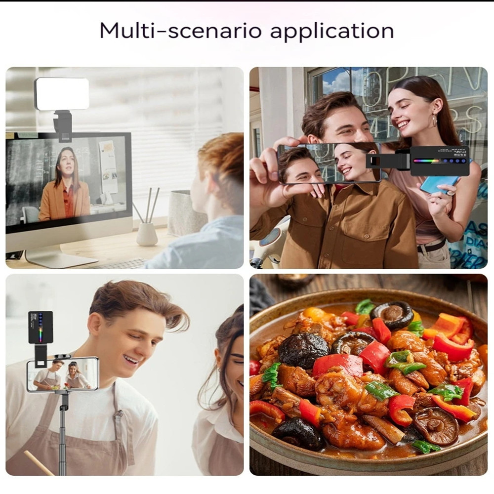LED RGB カメラライト フルカラー出力ビデオライトキッ - Photography Lighting Styles のレビューと価格