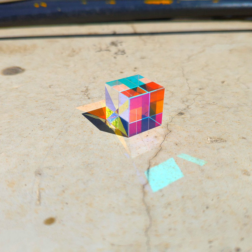 写真用ダイクロミックプリズム,x-cubeプリズム,写真ビー - Lighting Glass Photography のレビューと価格