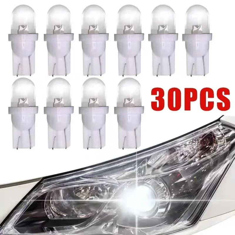 10/30個入り 車用T10 LED電球 LEDライト コー - Interior Photography Lighting のレビューと価格