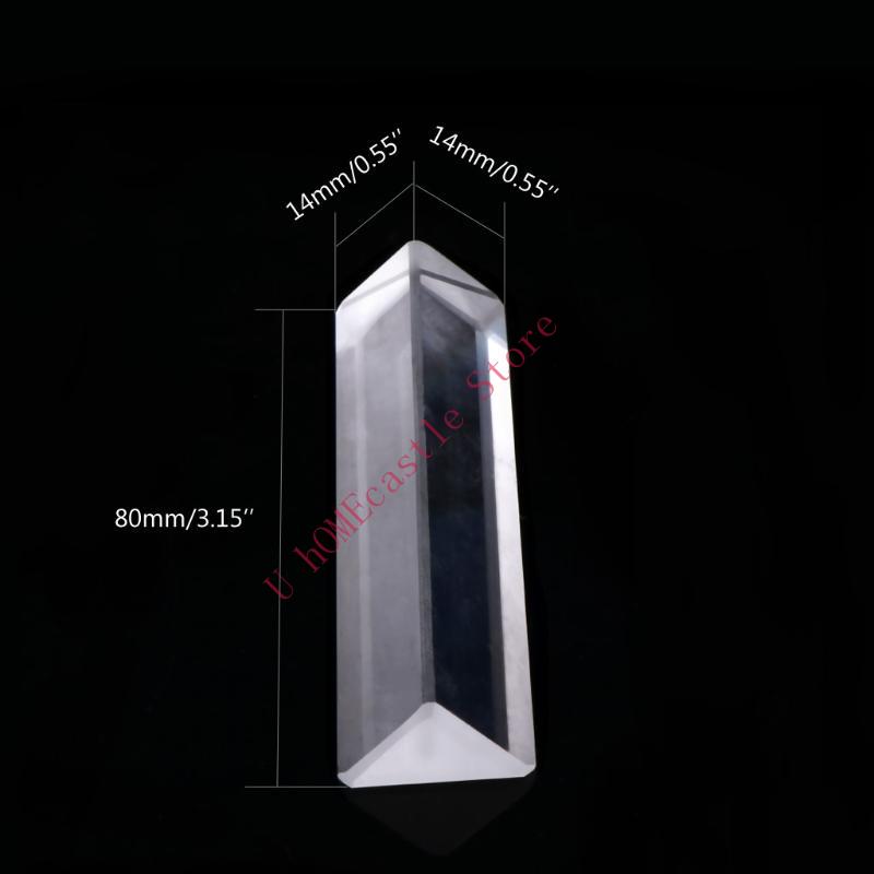 63HF K9 光学ガラス教育用ライト用直角反射三角プリズム - Lighting Glass Photography のレビューと価格