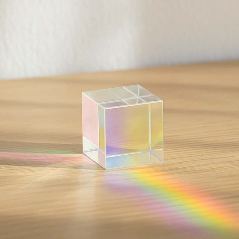 ガラスキューブダイクロイックプリズム X キューブプリズム写 - Lighting Glass Photography のレビューと価格