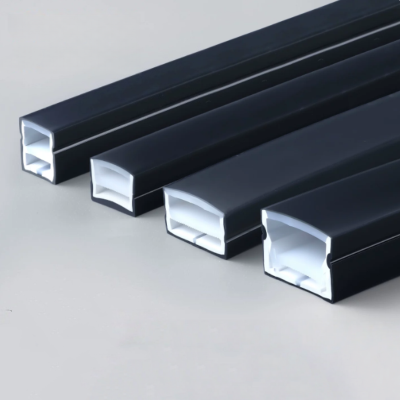 埋め込み式ブラックフレキシブルLEDネオンロープランプシリコ - Diffusion Material Roll のレビューと価格