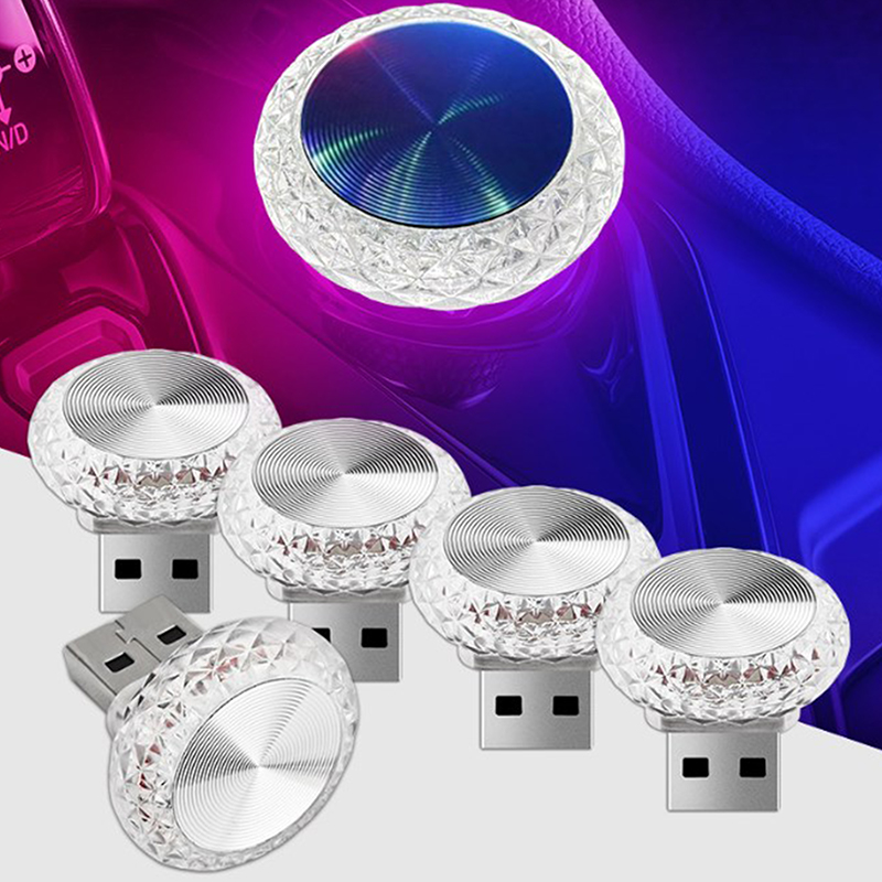 ポータブル車 USB アンビエントライトミニ LED 装飾雰 - Interior Photography Lighting のレビューと価格
