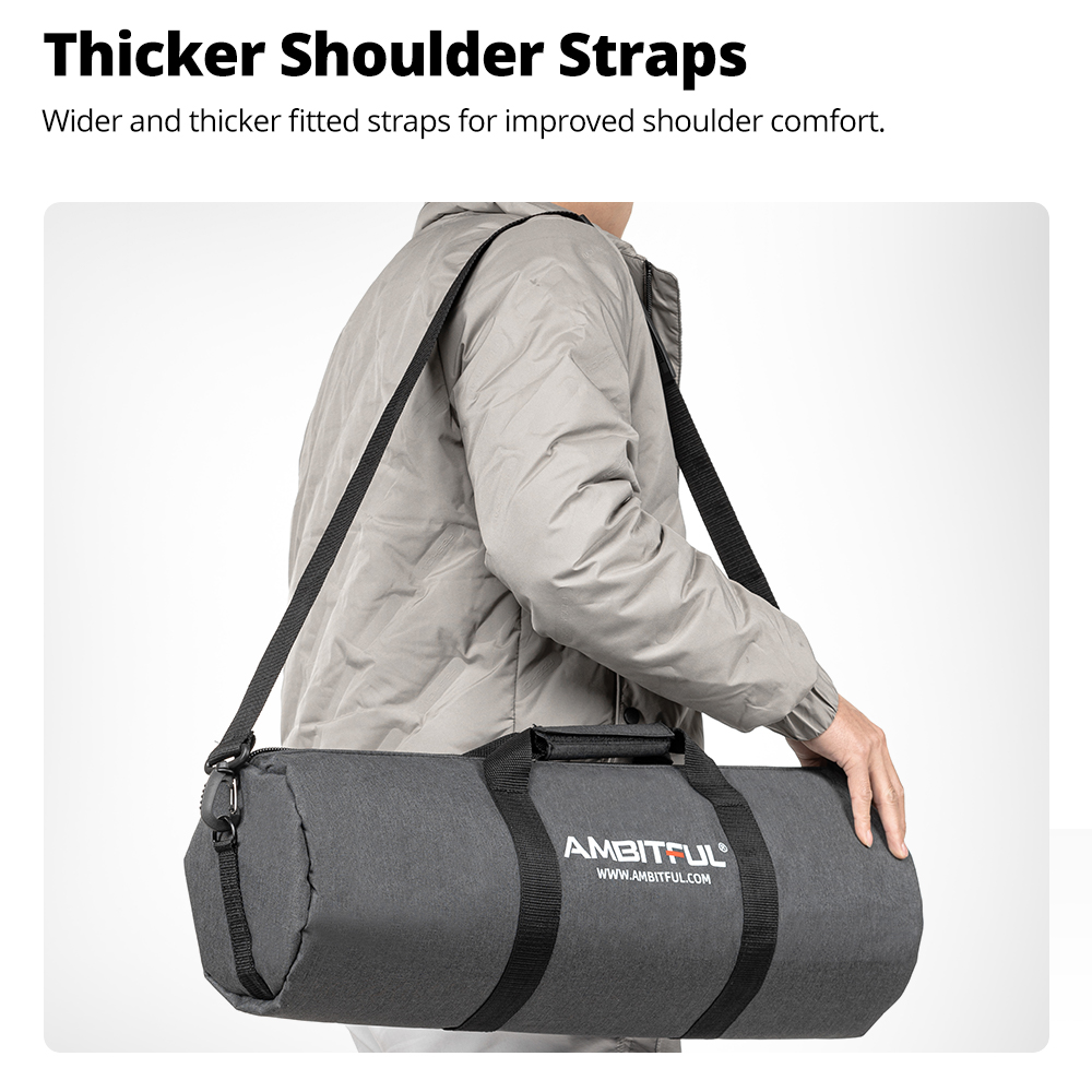 Ambitfulカメラ一脚三脚キャリングバッグケース、ポータ - Photography Lighting Bag のレビューと価格